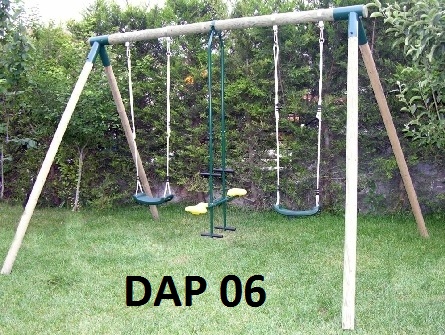 Ahşap Çocuk Oyun Parkı