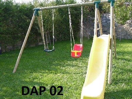 Ahşap Çocuk Oyun Parkı